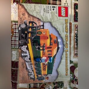 LEGO Trains: Burlington Northern Santa Fe (BNSF) GP-38 Locomotive (10133)